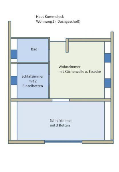 Haus Kummeleck, Wohnung 2 Bad Lauterberg im Harz Exterior foto